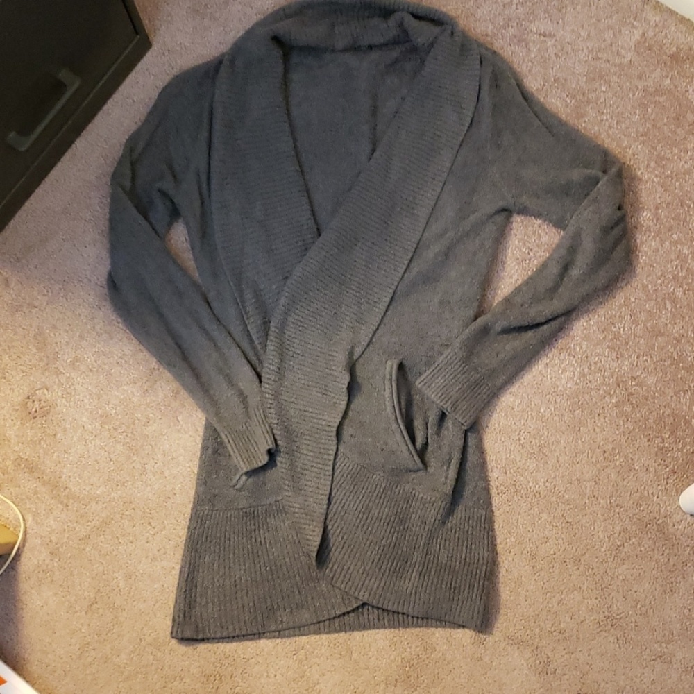 Fleece cardigan